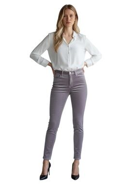 Citizens of Humanity Harlow High Rise Ankle Slim Jeans Size 27 in Amethyst Pink